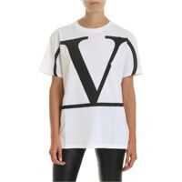 Tricouri Oversize Go Logo T-Shirt In White Femei