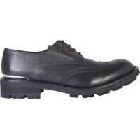 Pantofi eleganti Granulated Leather Lace-Up Barbati