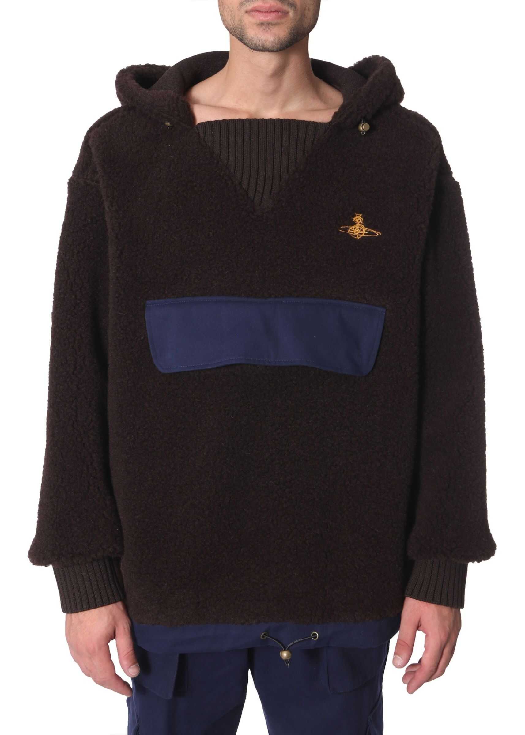 Vivienne Westwood Hooded Jacket BROWN