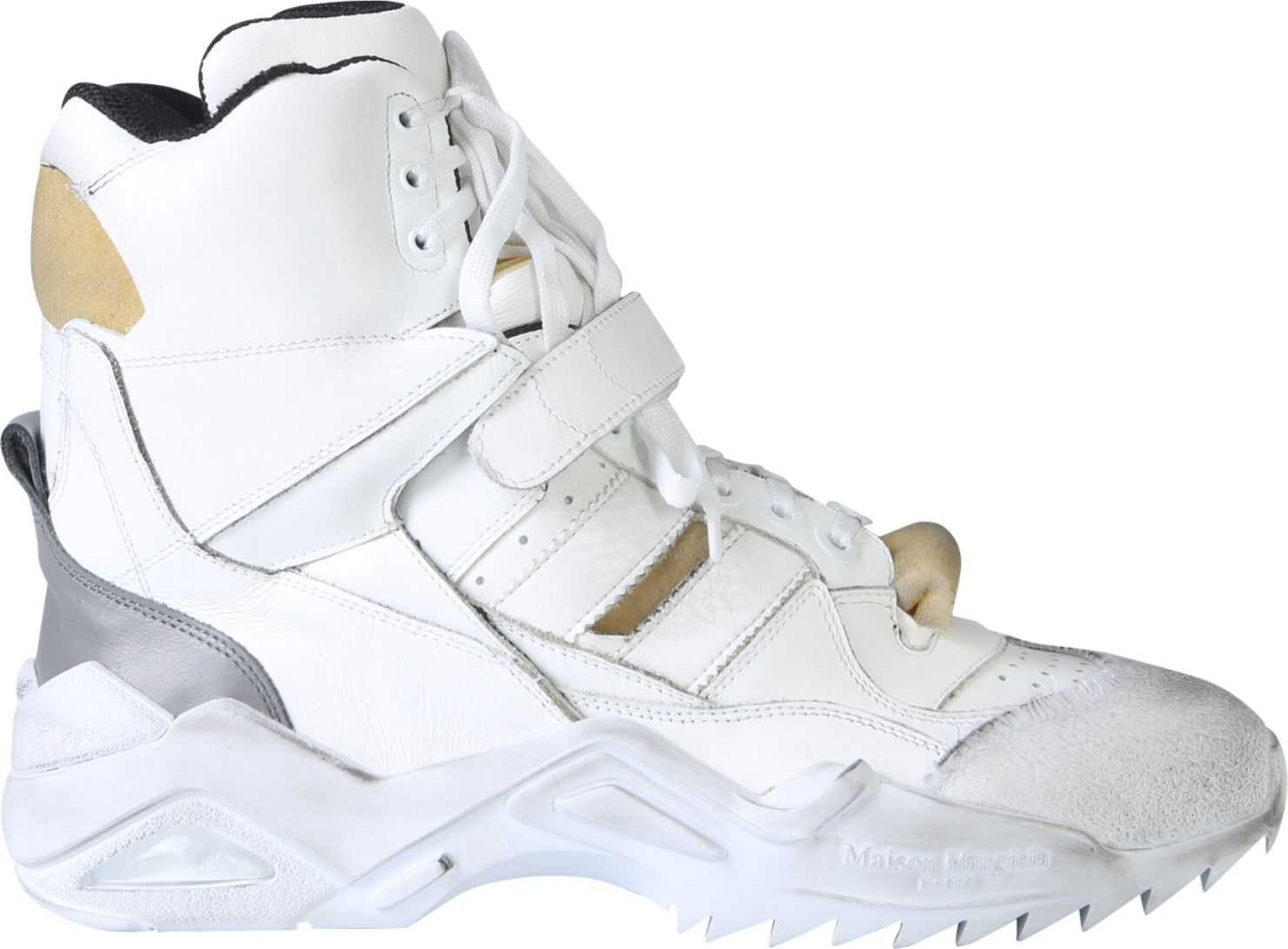 Maison Margiela Hi-Top Sneakers WHITE
