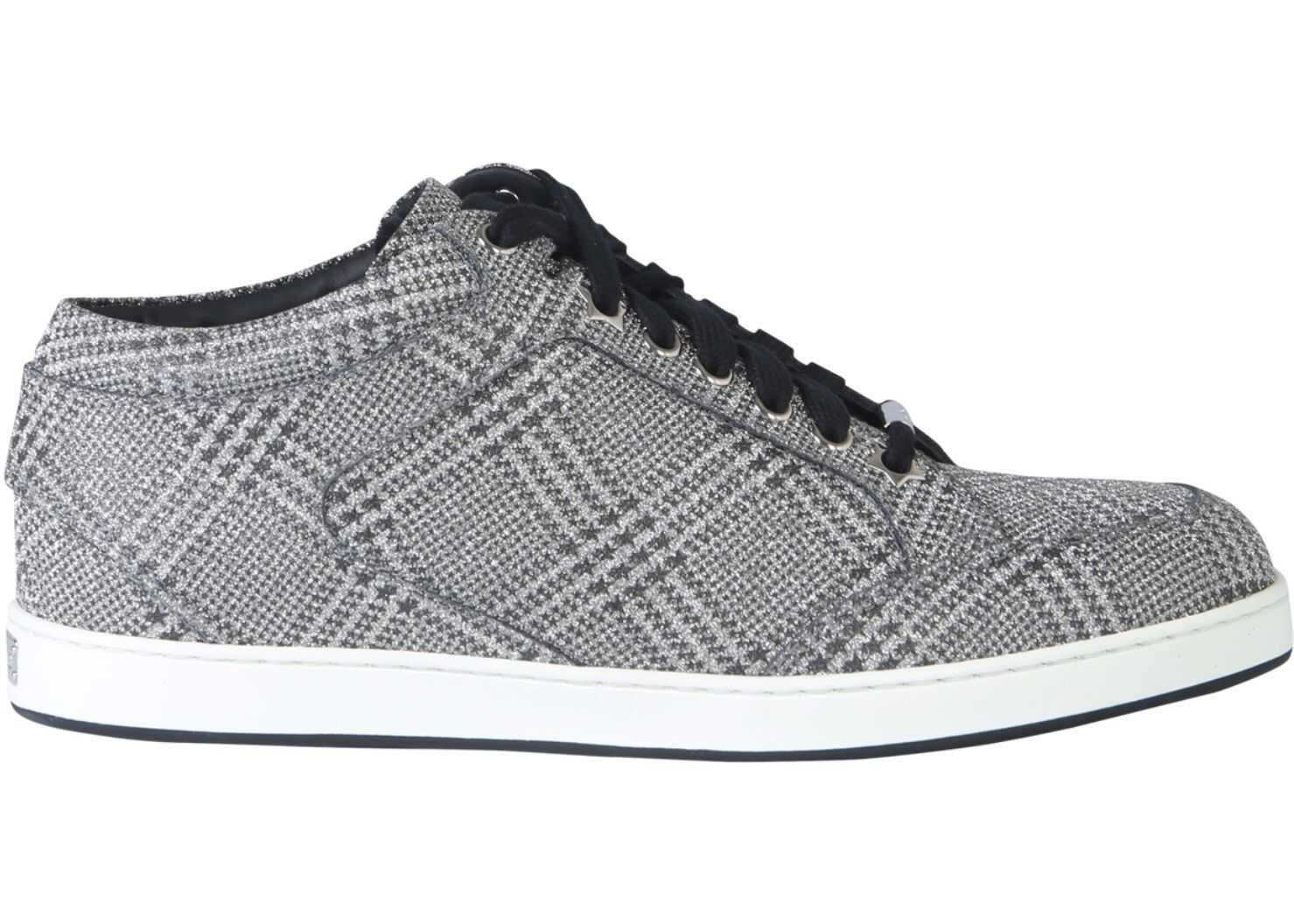 Jimmy Choo Miami Sneakers SILVER