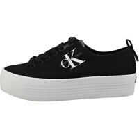 Adidasi cu platforma Zolah Platform Trainers In Black Femei
