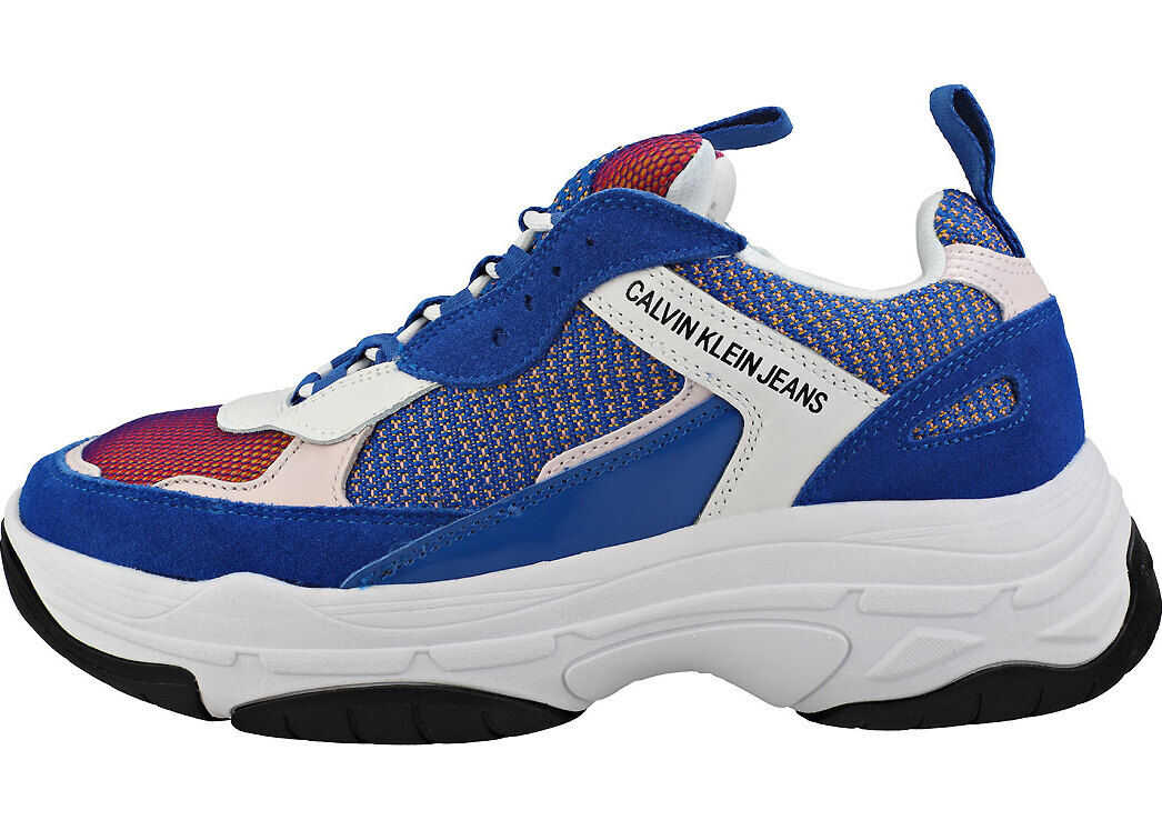 Calvin Klein Marvin Fashion Trainers In Blue Multicolour Blue