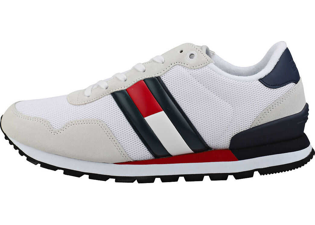 Tommy Jeans Casual Sneaker Casual Trainers In Red White Blue Red
