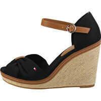 Sandale Iconic Elena Wedge Sandals In Black Femei