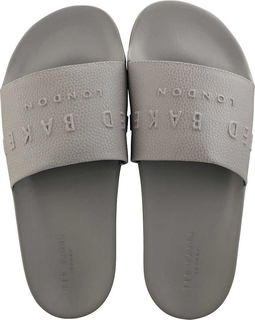 Ted Baker Rastal Slide Sandals In Grey Grey