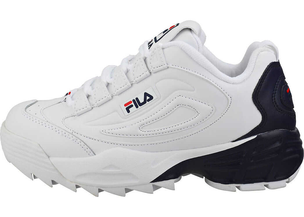 Fila Disruptor 3 Fashion Trainers In White Navy White