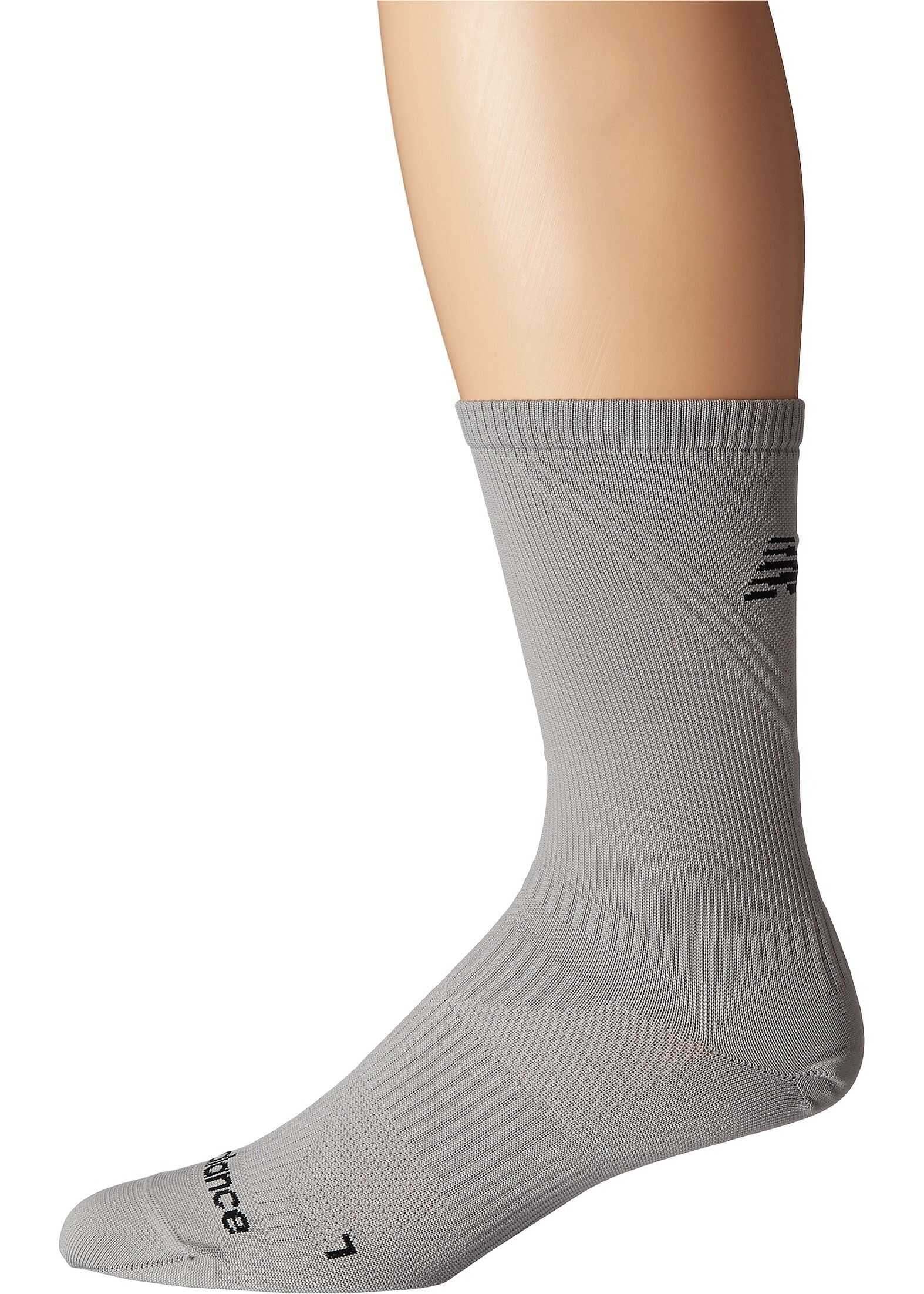 New Balance Run Flat Knit Crew 1-Pair Grey