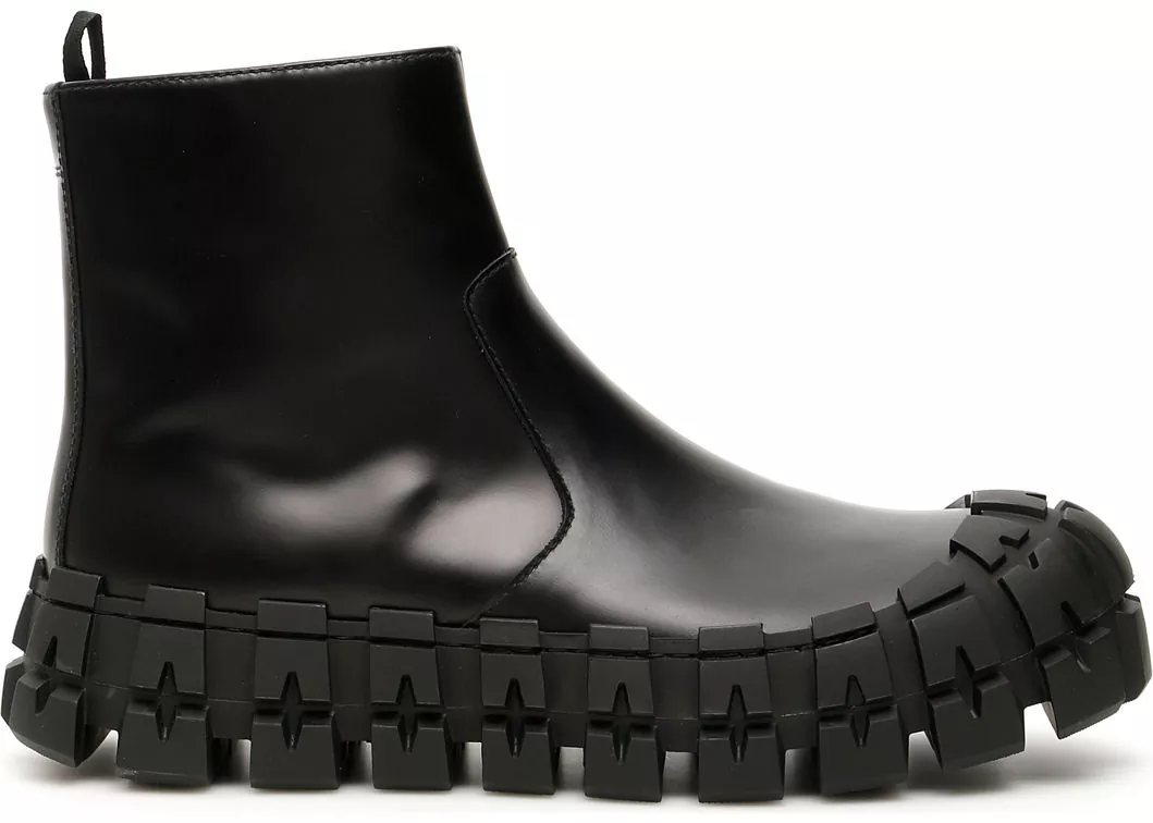 Prada Boots With Chunky Sole NERO