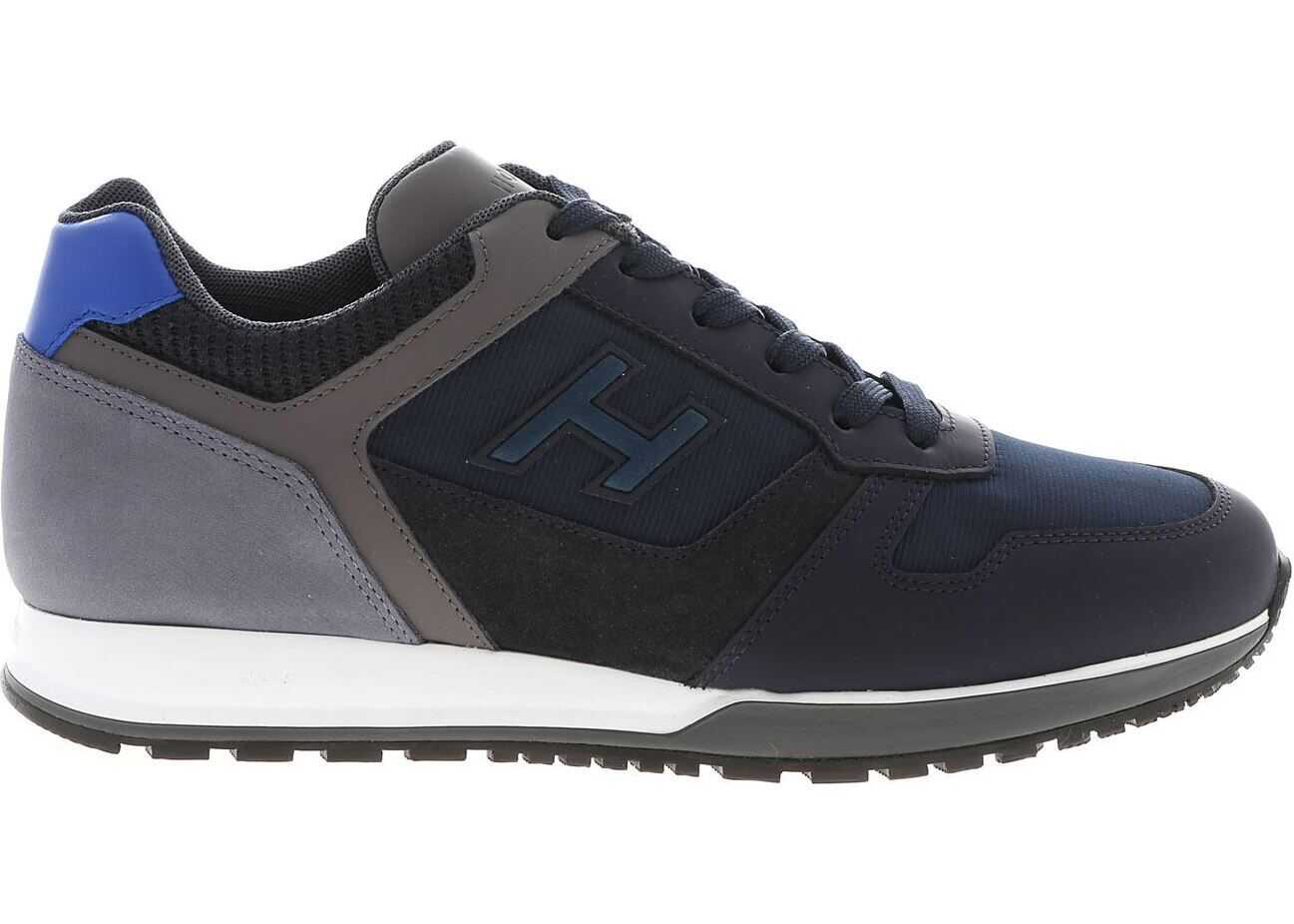 Hogan H321 Sneakers In Blue Blue