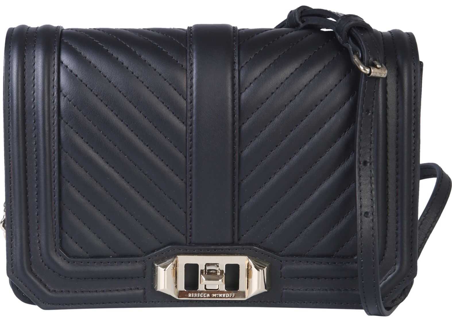 Rebecca Minkoff Small Love Crossbody Bag BLACK
