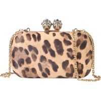 Genti mini Queen And King Skull Clutch Femei