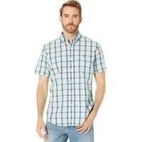 Camasi casual Short Sleeve Small Plaid Woven Barbati
