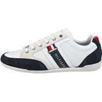 Sneakers Corporate Material Mix Cupsole Casual Trainers In Red White Blue Barbati