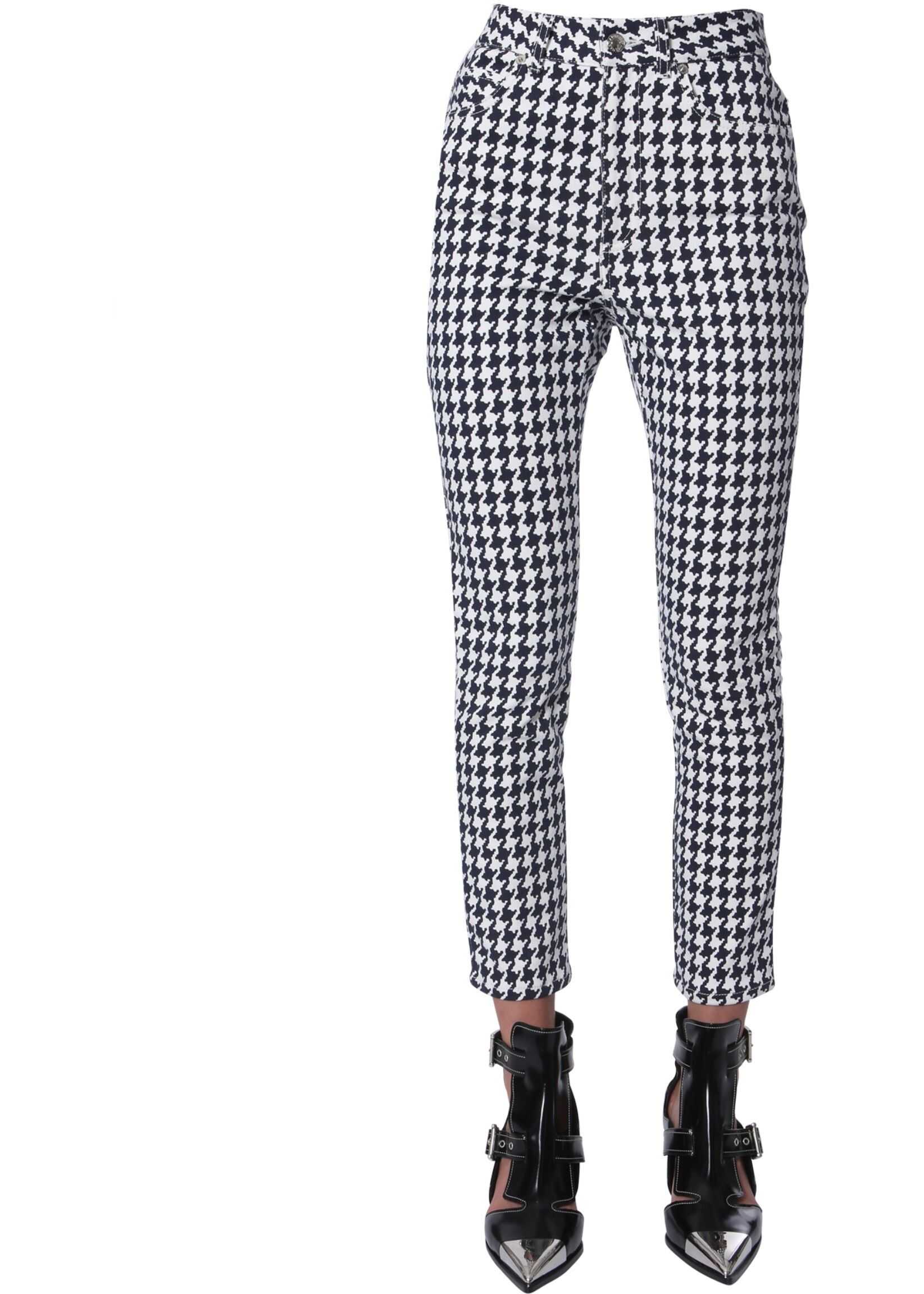 Alexander McQueen Skinny Fit Trousers WHITE
