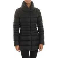Geci de iarna Place Long Crop Down Jacket In Black Femei