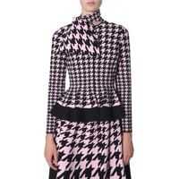 Pulovere casual Alexander McQueen Pied De Poule Jacquard Pullover Jacket