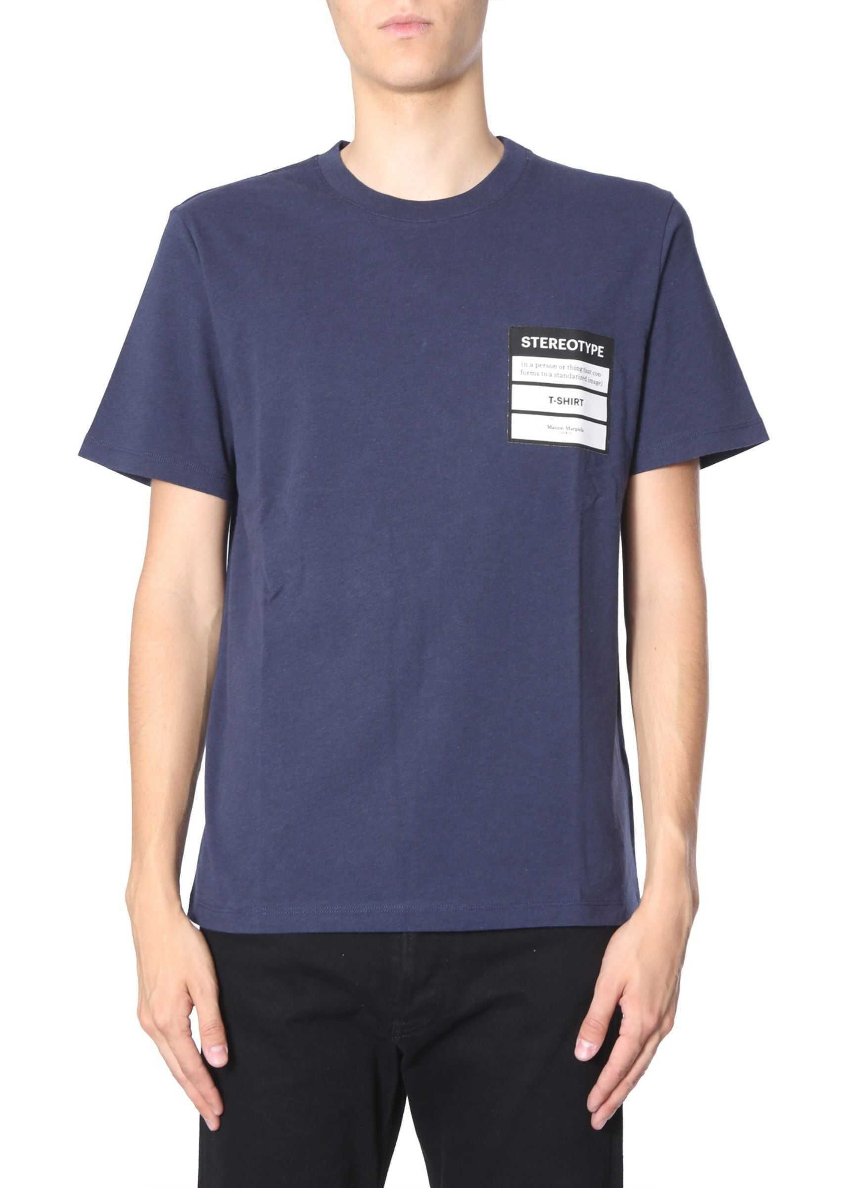 Maison Margiela Stereotype T-Shirt BLUE