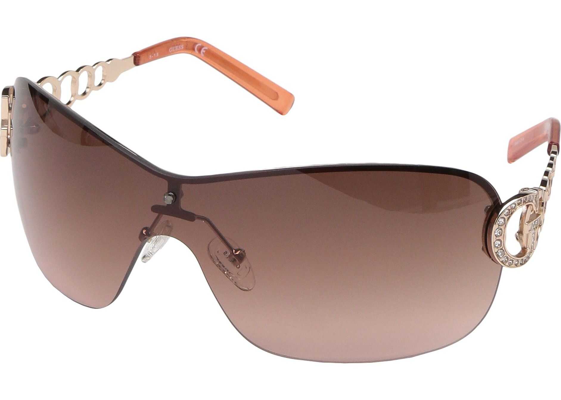 GUESS GU6509 Shiny Rose Gold/Gradient Brown