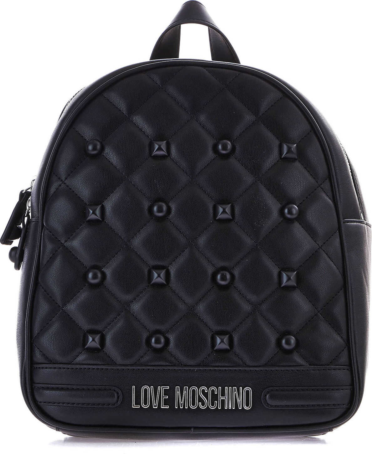 LOVE Moschino Backpack with stud details Black