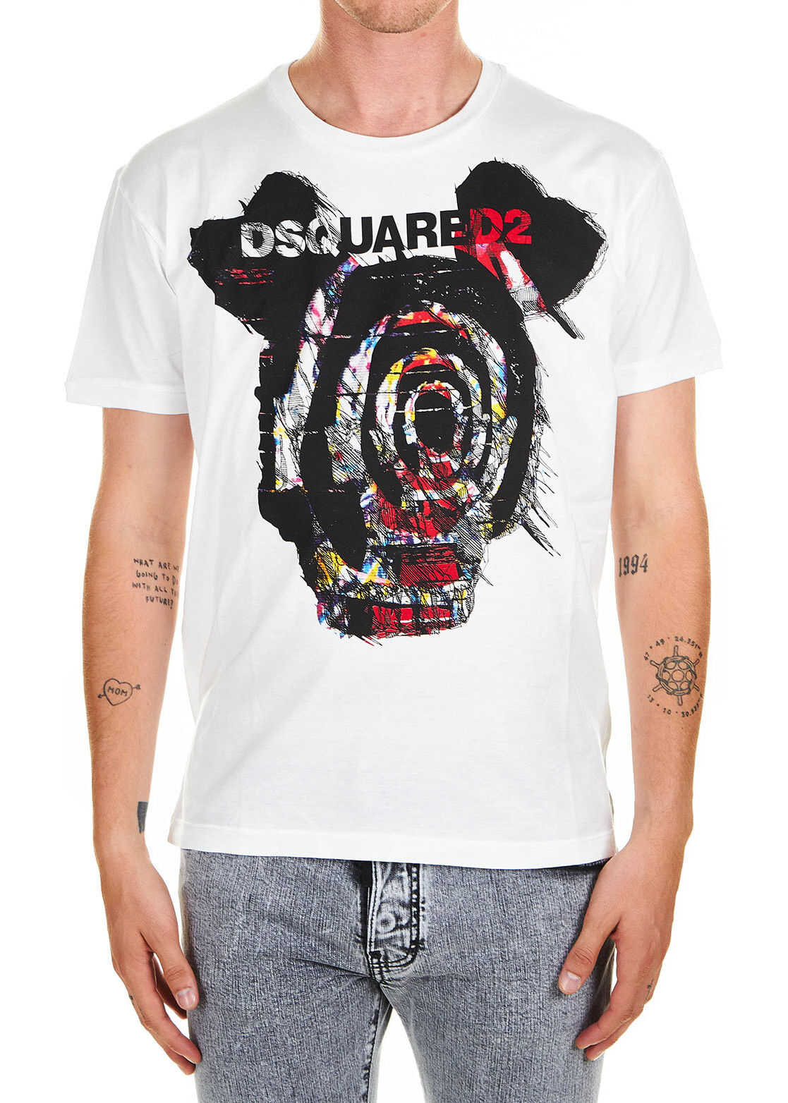 T-shirt with front print