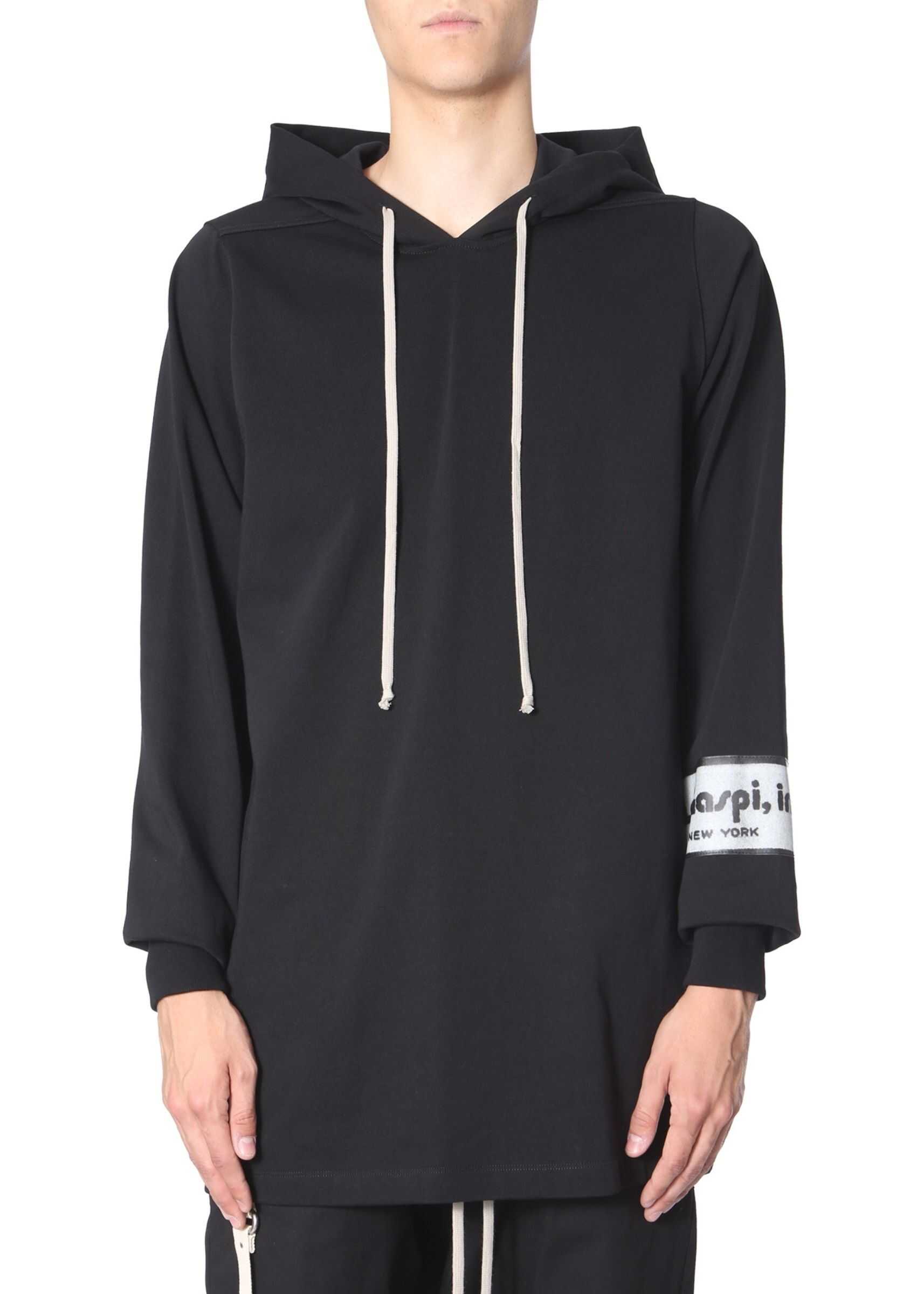 Rick Owens Hooded Sweater BLACK