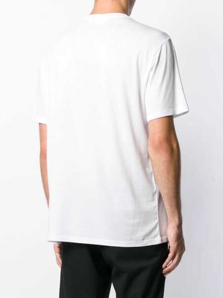 Tricouri Neil Barrett Chaotic Subway T-Shirt WHITE Barbati (BM 6872342) 4