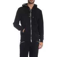 Bluze de trening Black Hoodie With Branded Bands Barbati
