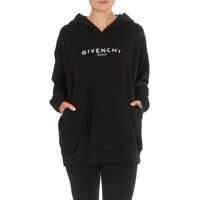 Bluze de trening Vintage Givenchy Paris Oversize Black Sweatshirt Femei