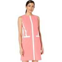 Rochii elegante Color Block Shift Dress Femei