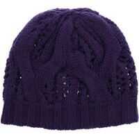 Sepci Purple Braided Beanie Femei