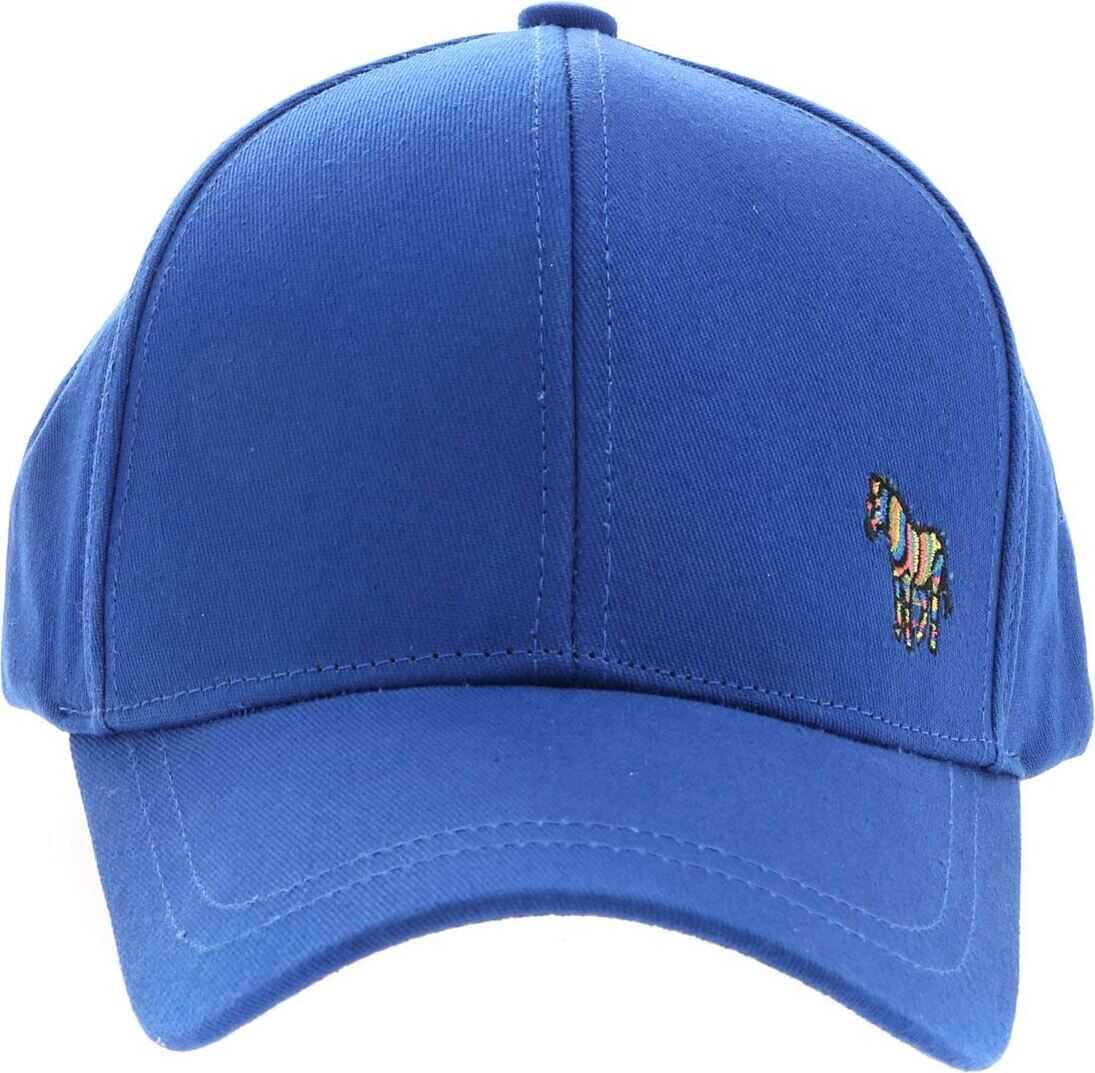 PS by Paul Smith Bluette Baseball Hat With Zebra Embroidery Blue