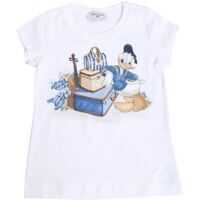 Tricouri White Traveler's Donald Duck T-Shirt Fete