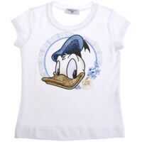 Tricouri White St. Donald' Duck T-Shirt Fete