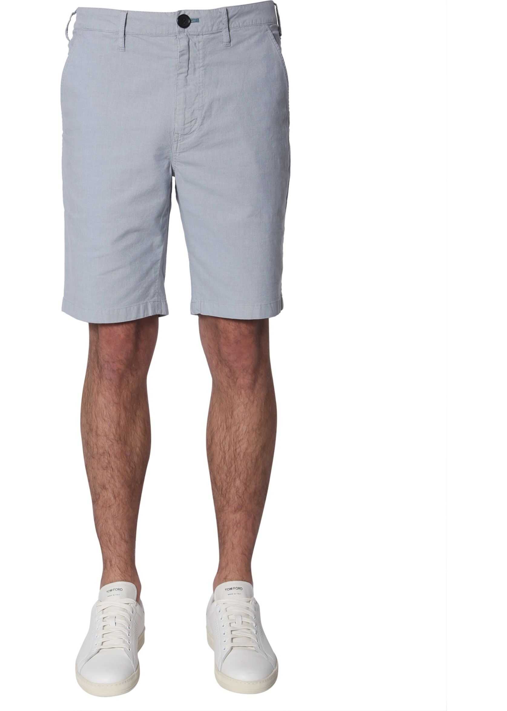 PS by Paul Smith Mixed Cotton Shorts GREY