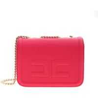 Genti tip postas Fuchsia Shoulder Bag With Logo Detail Femei