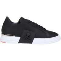 Sneakers Philipp Plein Original Lo-Top Sneakers In Black Leather
