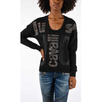 Bluze de trening Sweatshirt With Strass Femei