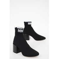 Botine MM6 6,5cm Fabric Socks FLARE Ankle Boots Femei
