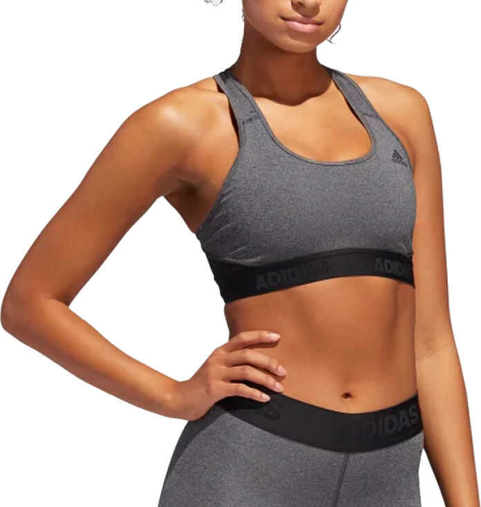 adidas Alphaskin Sport Bra Grey