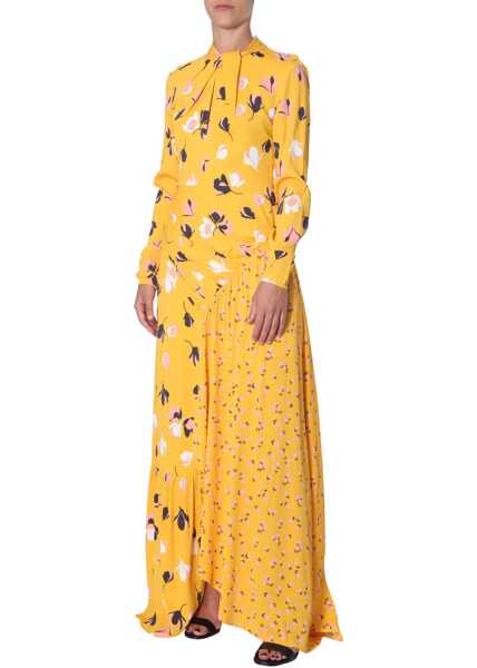 Rochii casual Self-Portrait Long Sleeve Dress YELLOW Femei (BM 6882971) 2