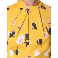 Rochii Dama - Rochii casual Self-Portrait Long Sleeve Dress YELLOW Femei (BM 6882971) - B-mall.ro