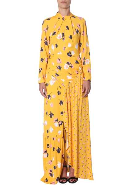 Rochii casual Self-Portrait Long Sleeve Dress YELLOW Femei (BM 6882971) 1