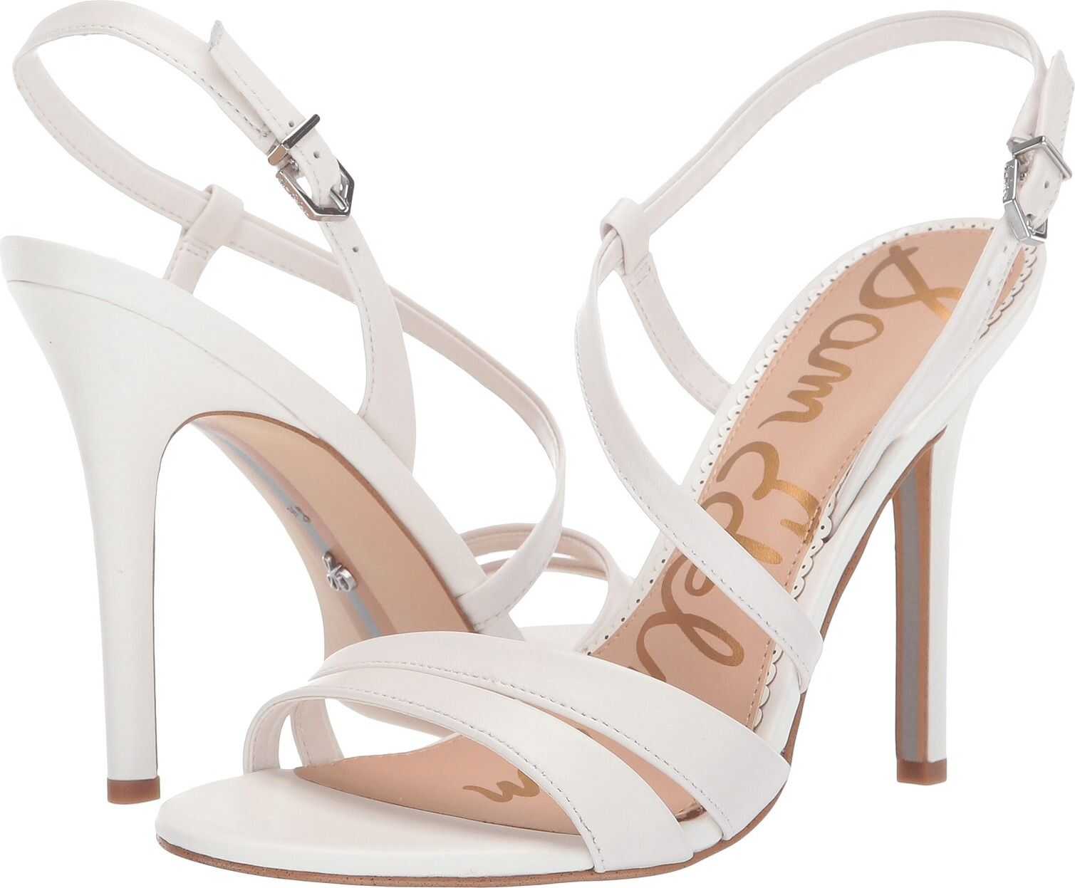 Sam Edelman Alisandra Bright White Butter Nappa Leather