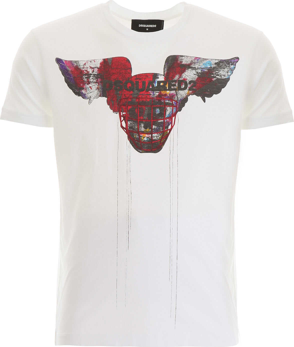 DSQUARED2 Printed T-Shirt WHITE
