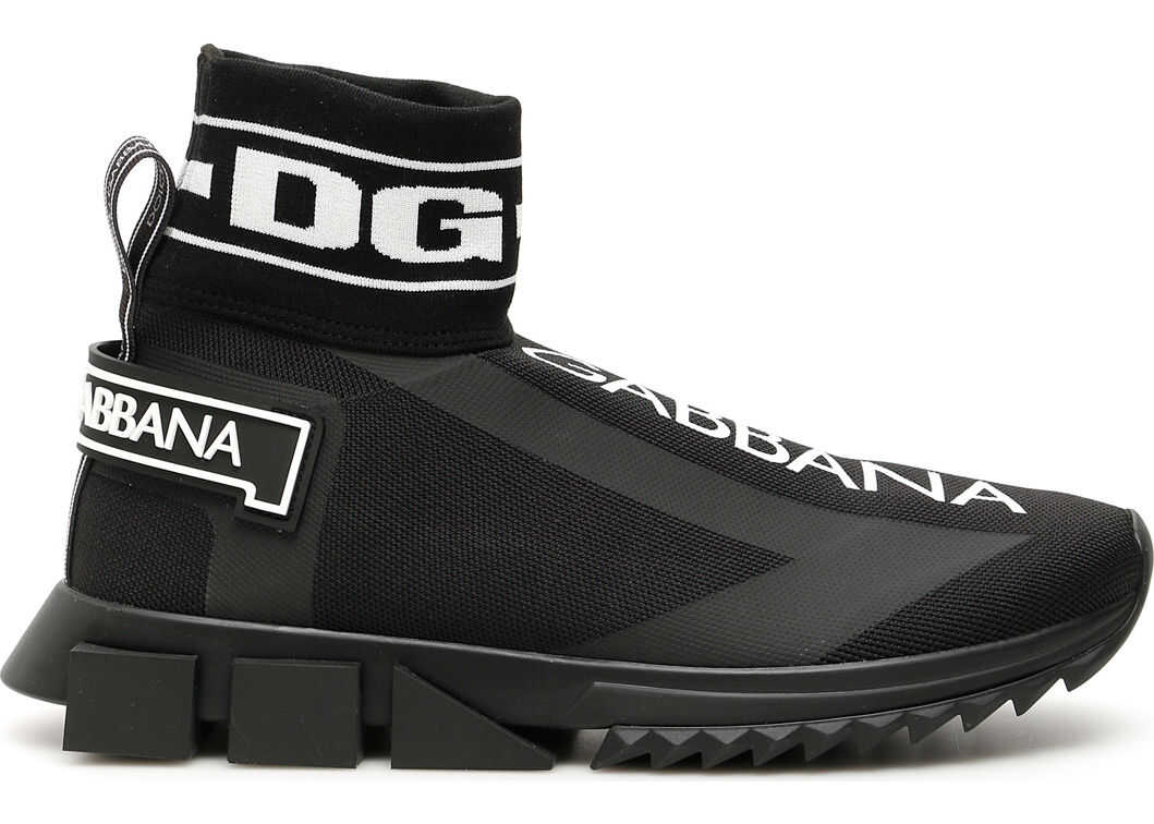 Dolce & Gabbana Sorrento Running Sneakers NERO NERO