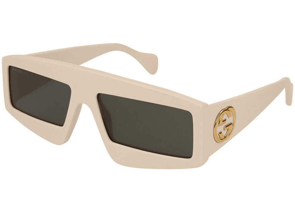 Ochelari De Soare Gucci Gg0358s 002 Ivory Ivory Grey Femei Boutique Mall Romania