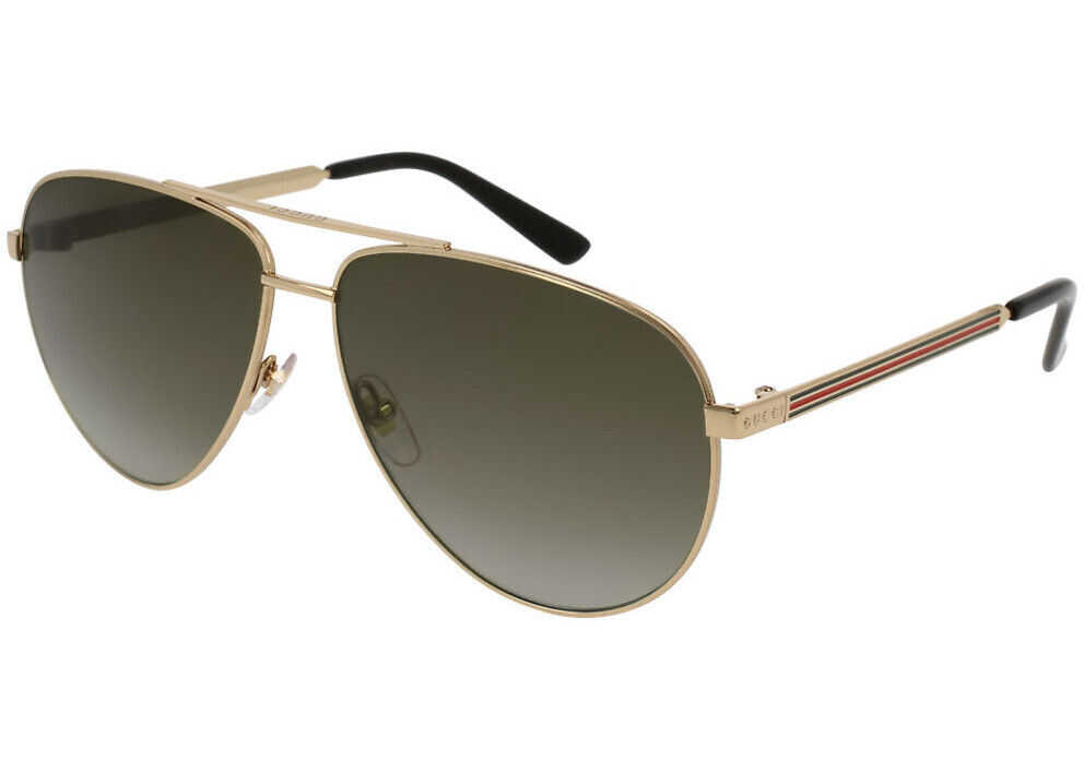 Ochelari De Soare Gucci Gg0137s Gold Gold Brown Barbati Boutique Mall Romania