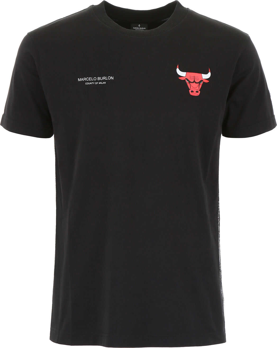 Marcelo Burlon Chicago Bulls T-Shirt BLACK MULTI