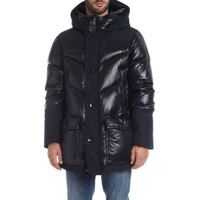 Geci de iarna Logo Artic Parka Down Jacket In Blue Barbati